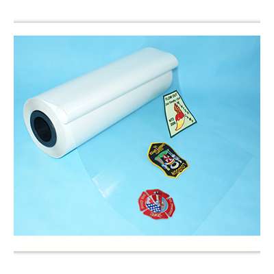 Heat seal adhesive film for embroidery patches